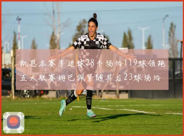 凯恩本赛季进球28个场均119球领跑五大联赛姆巴佩紧随其后23球场均115球