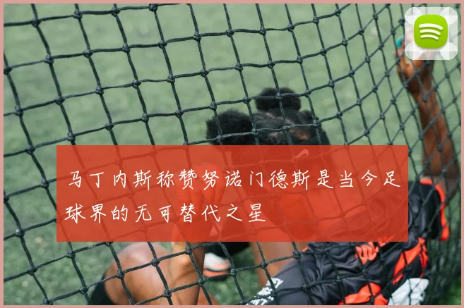 马丁内斯称赞努诺门德斯是当今足球界的无可替代之星